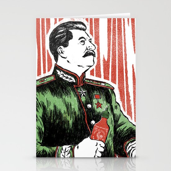 Stalin Sauce Stationery Cards