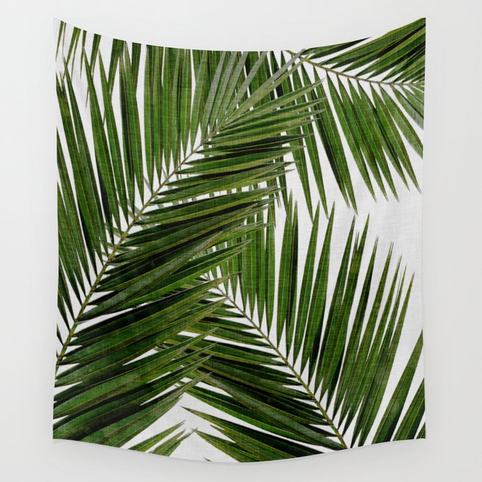 Palm leaves tapestry sales