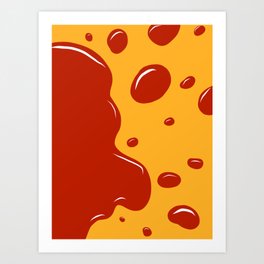Drip Art Prints Society6
