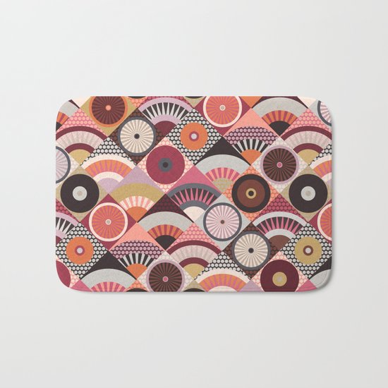 mountain berry Bath Mat