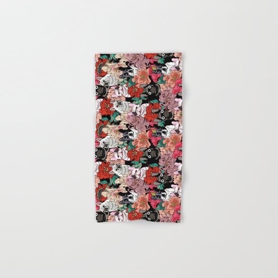 French Bullbloom Hand & Bath Towel