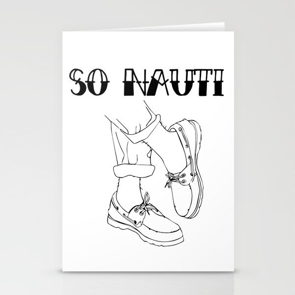So Nauti Stationery Cards