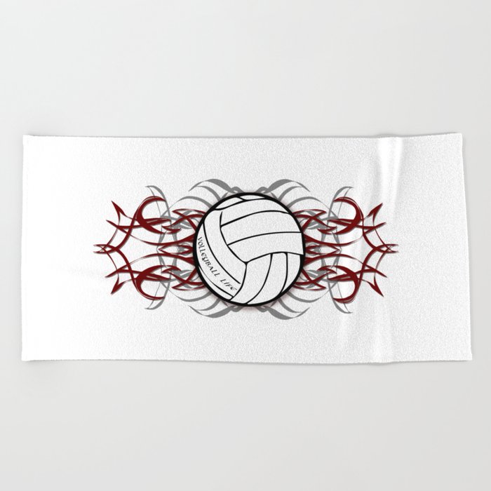 Volleyball Life Beach Towel