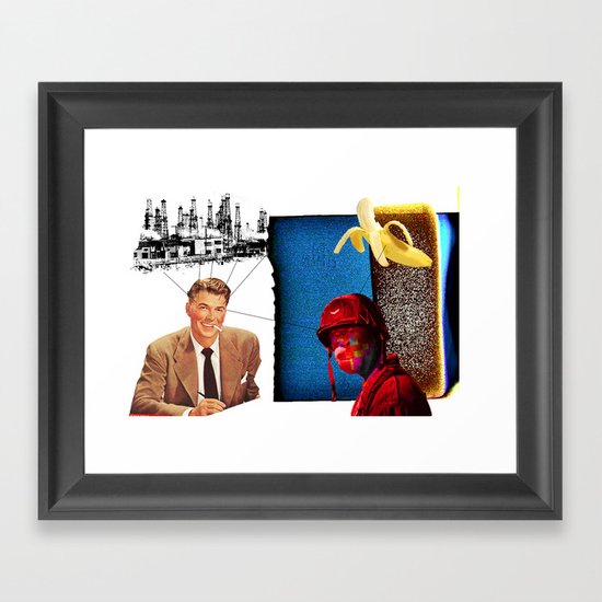 RONALD Framed Art Print