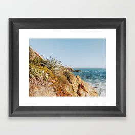 california coast xiv / laguna beach Framed Art Print