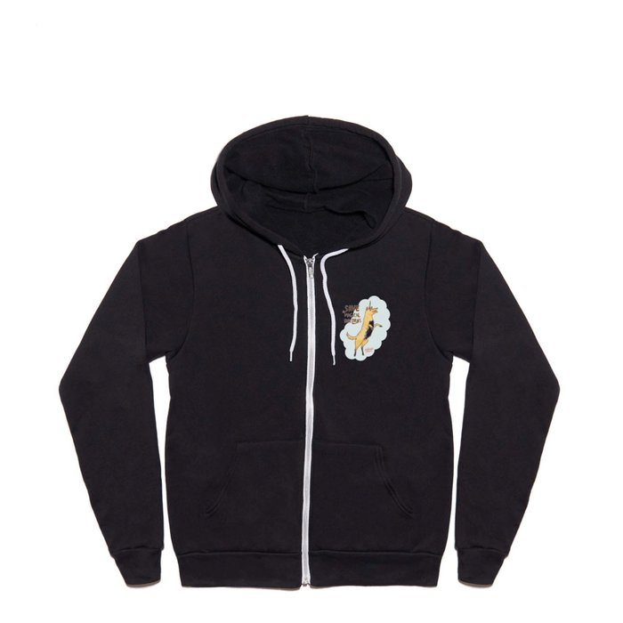 Save The Magical Unicorns by Alice Rutherford Full Zip Hoodie