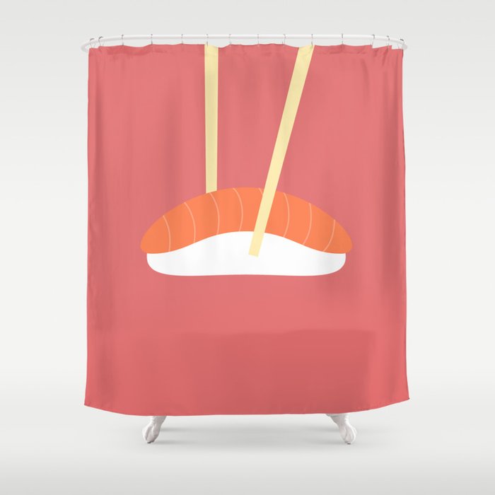 #16 Sushi Shower Curtain