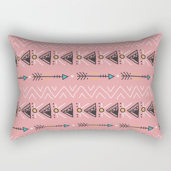 Triangle arrow pattern Rectangular Pillow