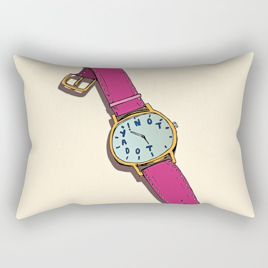 Not Today Rectangular Pillow
