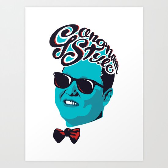 Gangnam Style Art Print