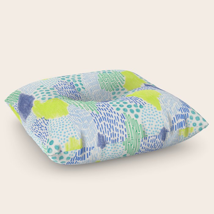 Back To Nature Floor Pillow By Alicealva Society6