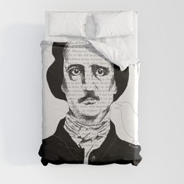 Persistence of Poe Duvet Cover