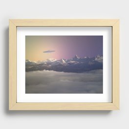 Alaskan UFO Recessed Framed Print