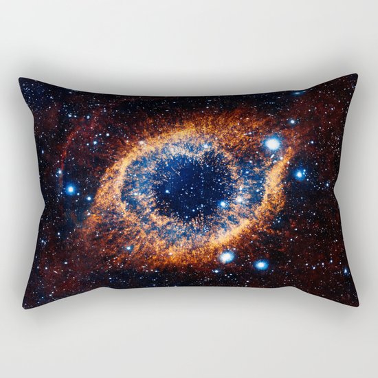 Helix Nebula (Infrared) Rectangular Pillow