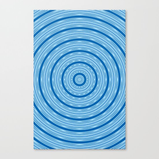 Blue Abstract Canvas Print
