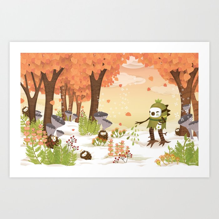 Cloudseeders Autumn Harvest Art Print
