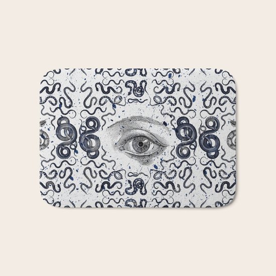 DEVIL EYE Bath Mat
