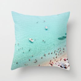Beach Day Throw Pillow