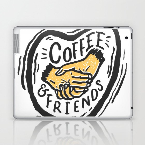 Coffee & Friends ! Laptop & iPad Skin