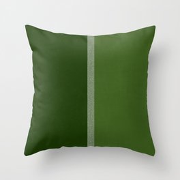 Green green Throw Pillow