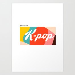 KPOP Art Print