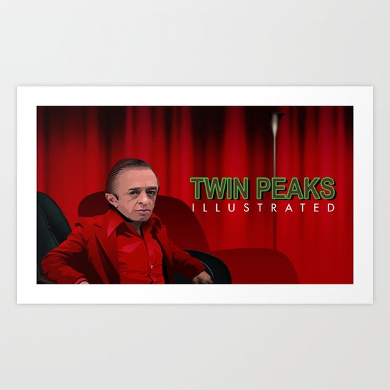 The Man from another place Cover Art Print