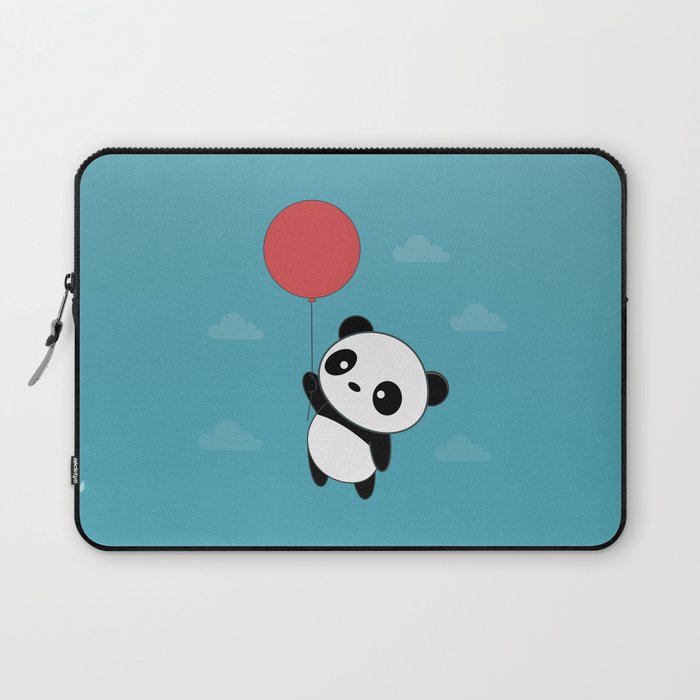 Kawaii Cute Panda Flying Laptop Sleeve