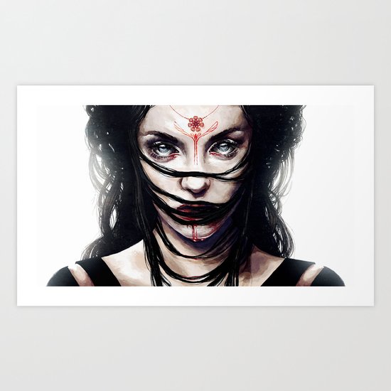 Estrie Art Print