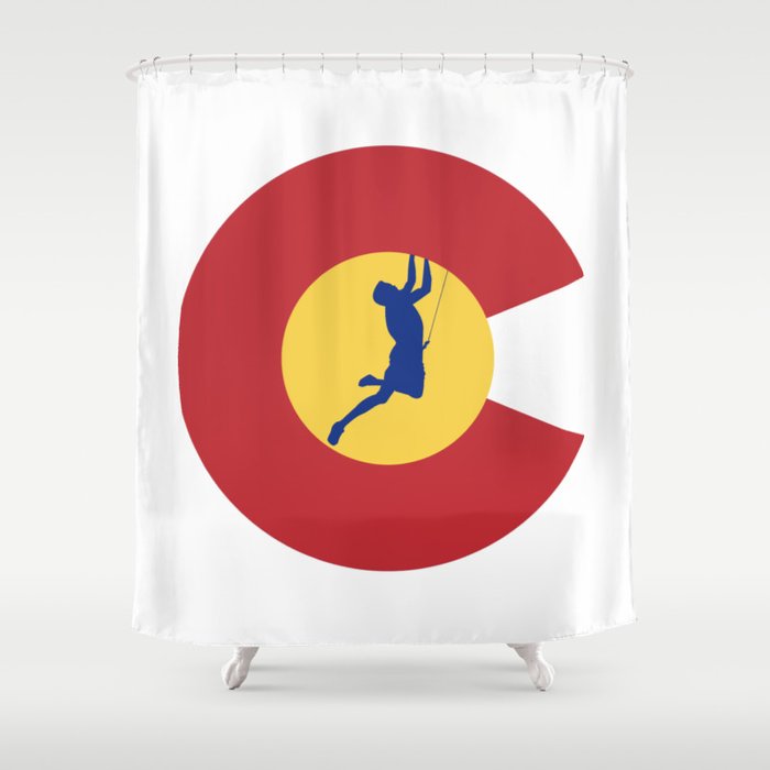 Colorado Climbing Shower Curtain