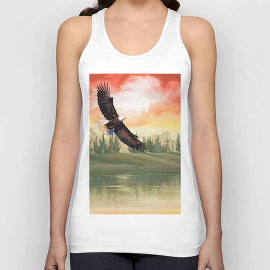 Eagle Fly Unisex Tank Top