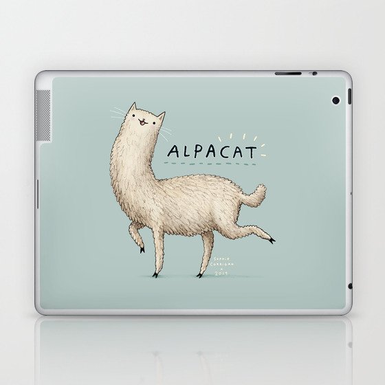 Alpacat Laptop & iPad Skin