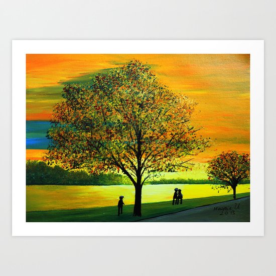 New day Art Print