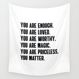 YOU ARE Wall Tapestry