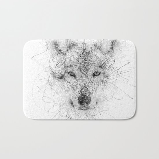 WolF Line Bath Mat