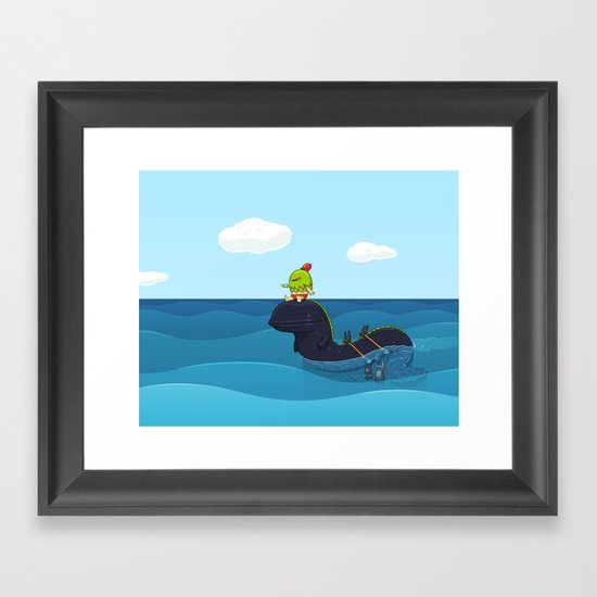 Game Hunter Framed Art Print
