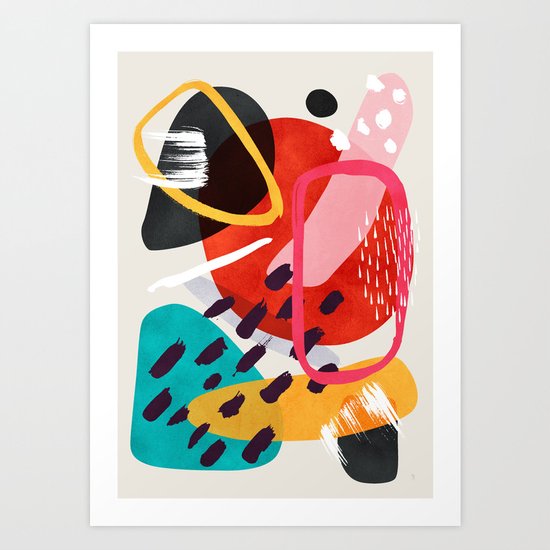 Mikah Art Print