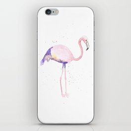 Pretty in Pink Flamingo iPhone Skin