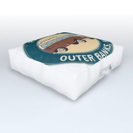 outerbanks nc - pogue life Outdoor Floor Cushion