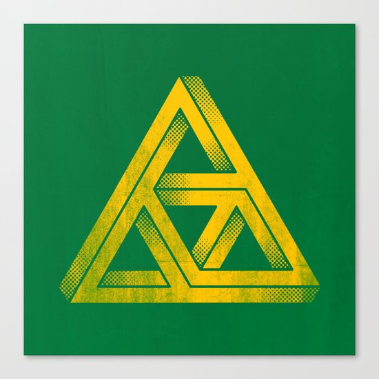 Penrose Triforce Canvas Print