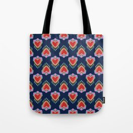 Holy Heart Flowers Tote Bag
