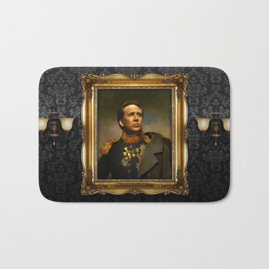 Nicolas Cage - replaceface Bath Mat