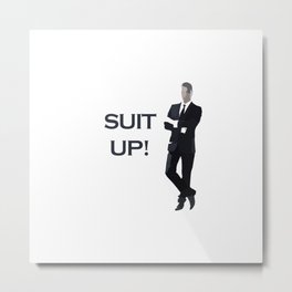 Suit Man Standing. SUIT UP! Metal Print | Posing, Suit, Money, Male, Work, Slacks, Dress, Tie, Awesome, Suitup 