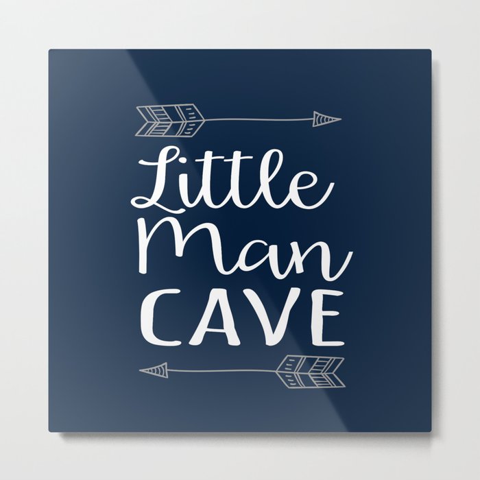Little Man Cave Metal Print