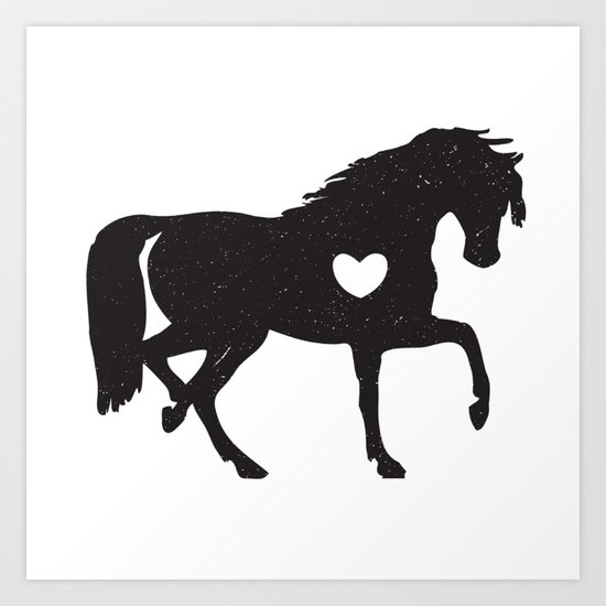 Horse Pony Riding Frieze Haflinger Saddle Gift Art Print By
