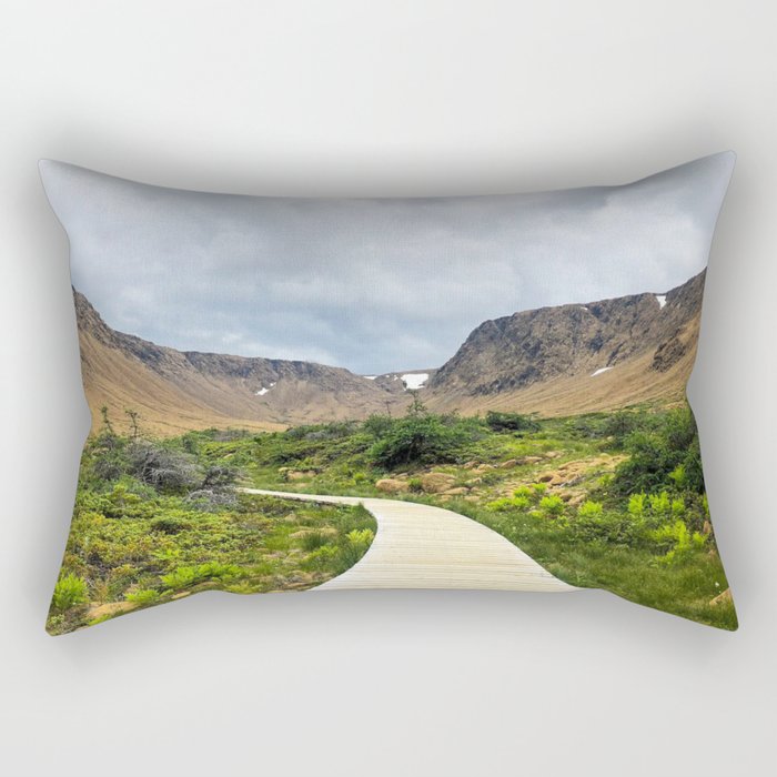Path to Tablelands Rectangular Pillow