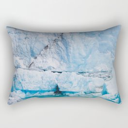 Argentina Photography - Beautiful Icebergs In Southern Argentina Rectangular Pillow