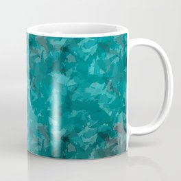 Upper Peninsula Camo Repeating Pattern Coffee Mug
