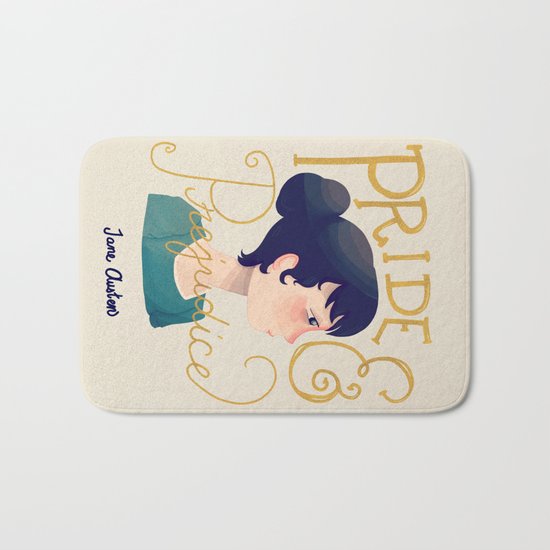 Pride and Prejudice Bath Mat