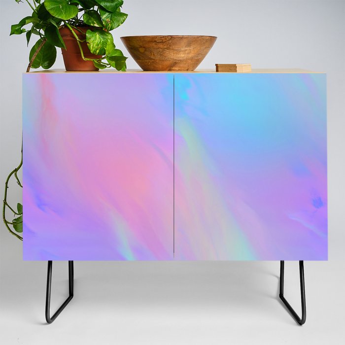 Neon Flow Nebula #3 Credenza