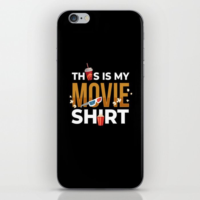 This Is My Movie Shirt Film Kino iPhone Skin